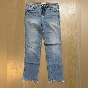 Free People Light Blue Ankle Jeans